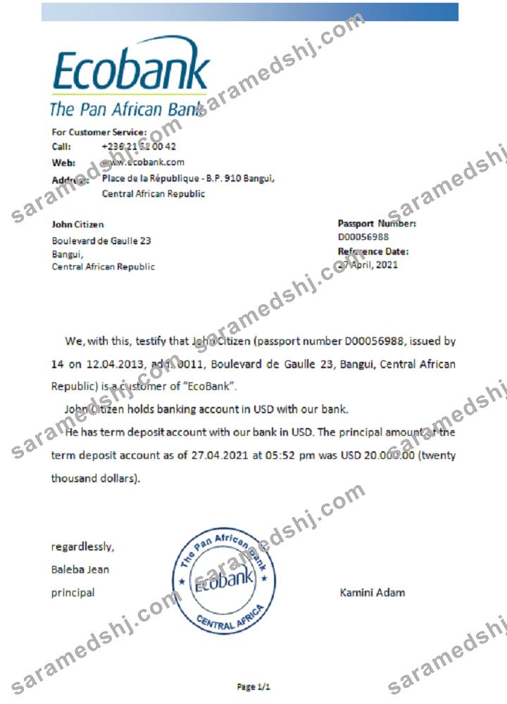 Central Africa_Ecobank_reference